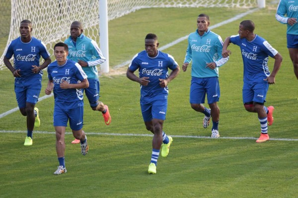 Honduras realizó su primer entrenamiento en Porto Feliz