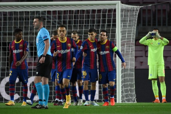 Video: Barcelona vence con apuros al Dinamo de Kiev en la Champions League