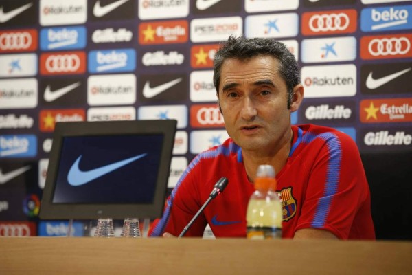 Valverde: 'Dembélé está con nosotros y Neymar no'