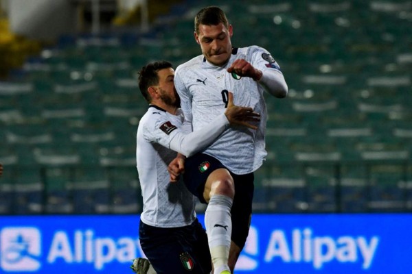 Italia prolonga su buena racha venciendo a Bulgaria por las eliminatorias rumbo a Catar