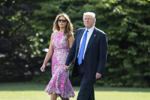 Melania anuncia viaje a Canadá sin Donald Trump