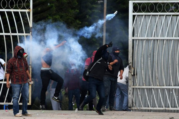 El MEU niega participación en protestas de la Unah