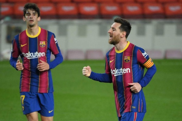 Messi lidera goleada del Barcelona ante Huesca y se pone al acecho del Atlético