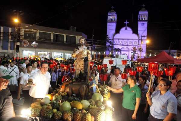 Fieles ceibeños le rinden tributo a San Isidro, patrón de la ciudad