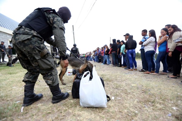 Redoblan seguridad con fuerte dispositivo en la Penitenciaría