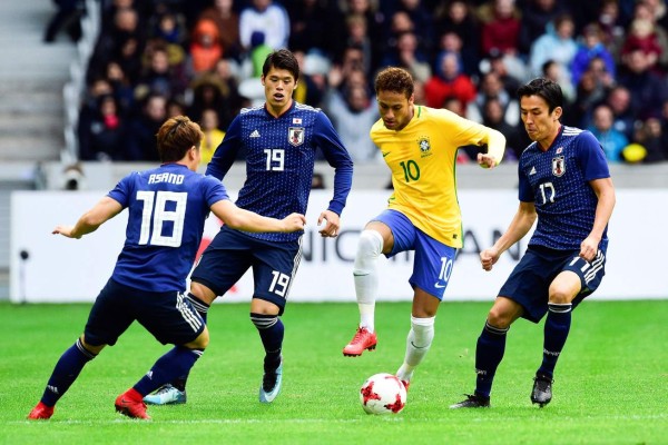 Brasil no tuvo problemas para superar a Japón en partido amistoso
