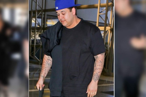 Preocupa aumento de peso de Rob Kardashian