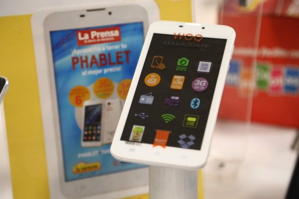 La phablet está lista para canjearse por cuponera