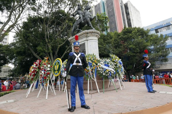Fiesta nacional en Honduras
