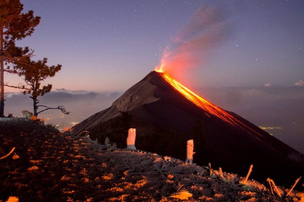 Volcán de Fuego de Guatemala inició nueva erupción