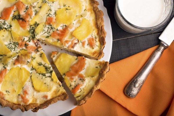 Cómo preparar un quiche con vegetales