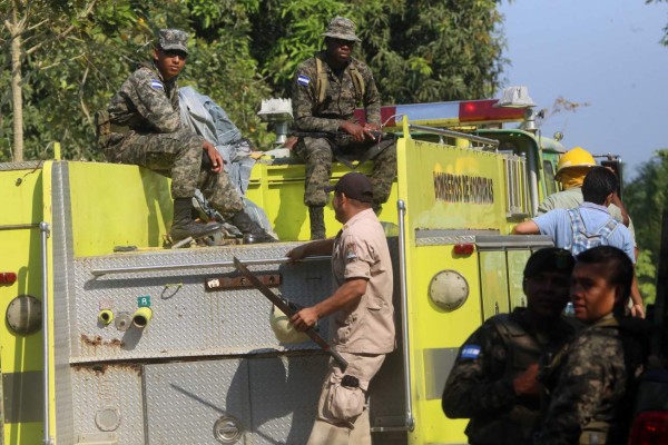 Incendio ya quemó el 10% de la zona núcleo del parque Jeannette Kawas