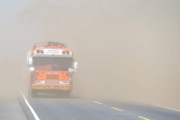 Nube de polvo envuelve a Nicaragua y es vista desde el espacio