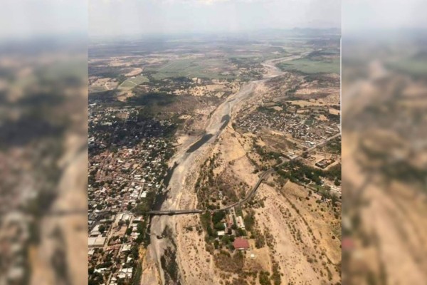 Alarmante: río Choluteca a punto de secarse