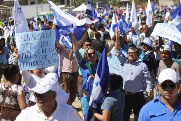 Juan Orlando Hernández festeja sus dos años de gestión