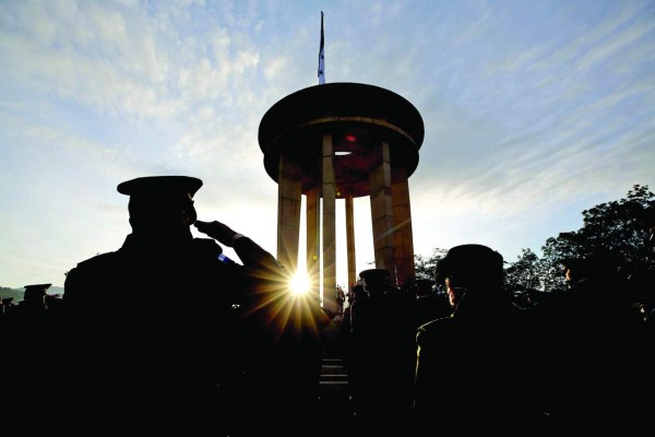 200 años de la independencia de Honduras en el Cerro Juana Lainez