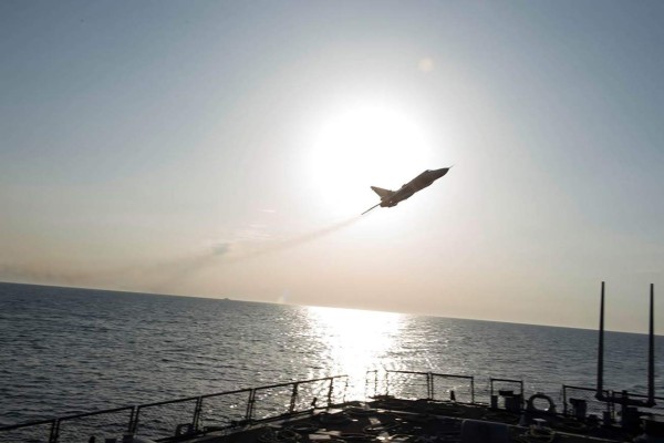 Un avión ruso y uno de EUA casi chocan en Siria