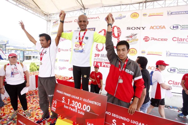 Ellos son los ganadores de la Maratón Internacional