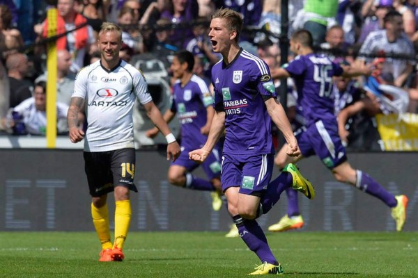 Andy Najar, campeón de la Liga de Bélgica con el Anderlecht