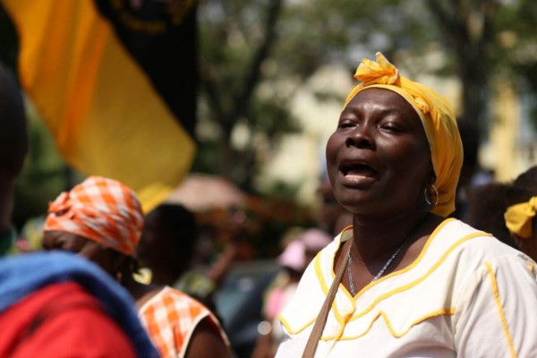 Celebración garífuna llega a las calles de San Pedro Sula