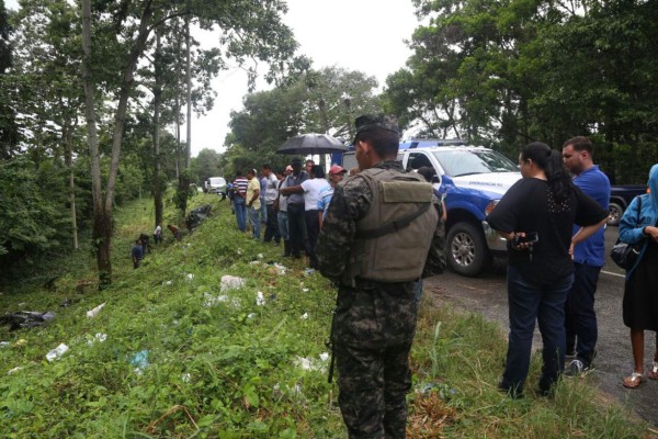 Muere empleado de la Oabi y otro sobrevive en accidente en La Ceiba