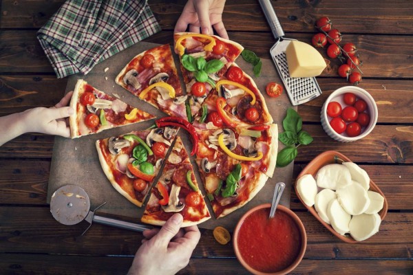 Cuatro diferentes forma de hacer una pizza