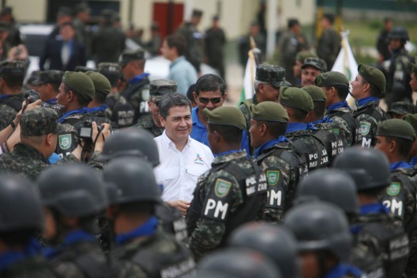 Policía Militar celebra sus cuatro años con 3,300 soldados en sus filas