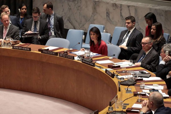 Washington responde acusaciones de Rusia en la ONU&nbsp;&nbsp;