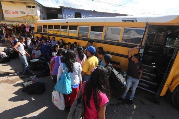 Un millón de hondureños se movilizan con el feriadón