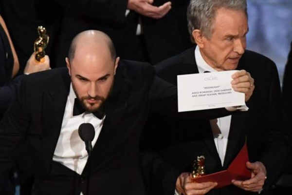 Ellos serían los culpables del error en los Óscar