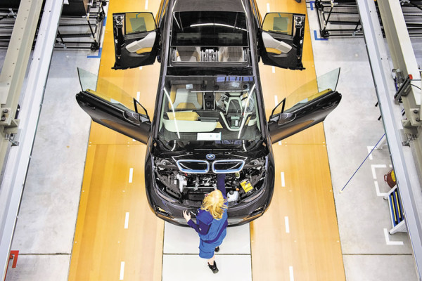 Para su i-Car, BMW experimenta con la fibra de carbono