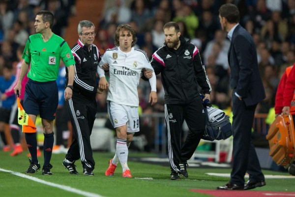 Luka Modric estará más de un mes de baja en el Real Madrid