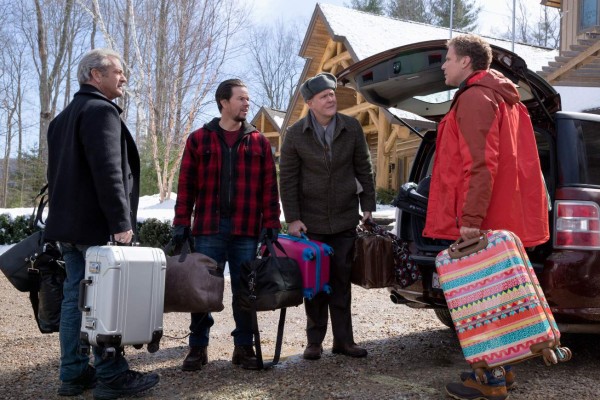 UNDATED — BC-HOLLYWOOD-WATCH-MARK-WAHLBERG-ART-NYTSF — In the new comedy “Daddy’s Home 2,” Mel Gibson (left) and John Lithgow (right center) play the fathers of a dad (Mark Wahlberg, left center) and a stepdad (Will Ferrell) who are trying to do the right thing. (CREDIT: Photo by Claire Folger. Copyright 2017 Paramount Pictures.)--ONLY FOR USE WITH ARTICLE SLUGGED -- BC-HOLLYWOOD-WATCH-MARK-WAHLBERG-ART-NYTSF -- OTHER USE PROHIBITED.