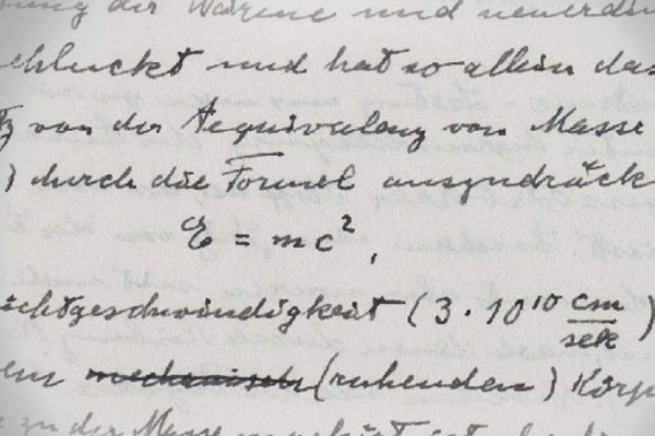 Más de cien manuscritos de Einstein, algunos inéditos, al descubierto
