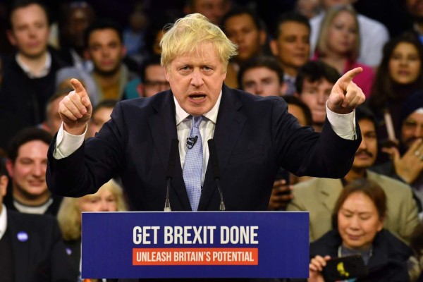 Johnson arrasa y pone rumbo al brexit para enero de 2020