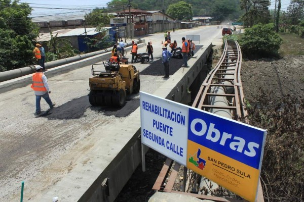 Ejecutarán obras por L700 millones en el sur y el este de San Pedro Sula
