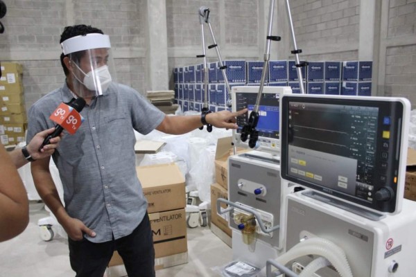 Copeco pagó L57 millones por 310 respiradores que están en desuso