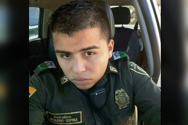 El policía que murió salvando a una familia de la avalancha en Colombia