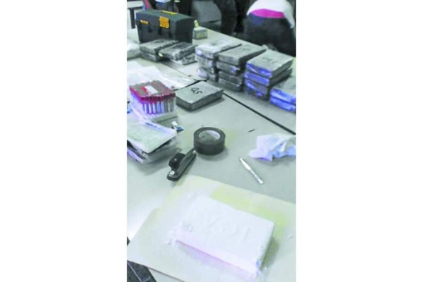 Honduras: Cocaína hallada en cabezal vale 15 millones de dólares