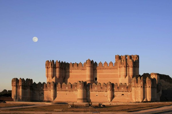 The fortress of Coca (Segovia, Spain) was constructed in the second half of the 15ht century and is one of the most important spanish castles.