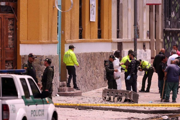Un policía muerto y 30 heridos por explosión cerca a plaza de toros en Bogotá&nbsp;&nbsp;