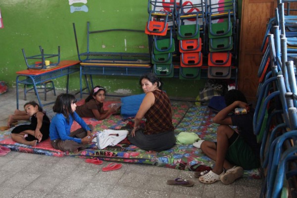 Al menos 38 personas siguen en albergues en Tegucigalpa