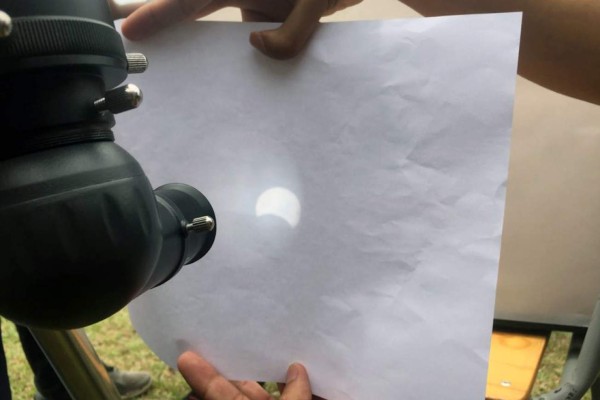 Cielos nublados impidieron a hondureños apreciar el eclipse