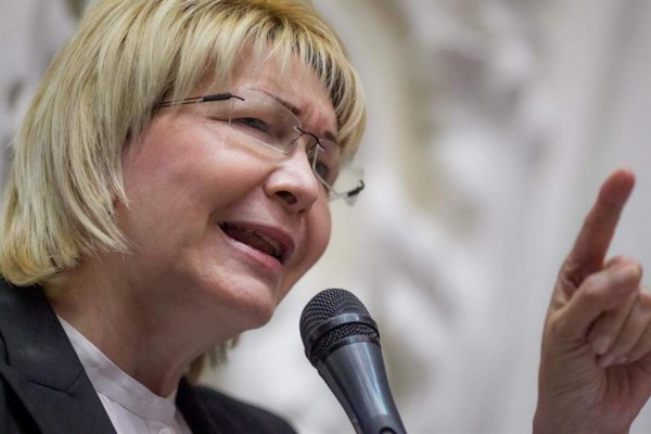 La fiscal general venezolana alerta de una 'ruptura del orden constitucional'