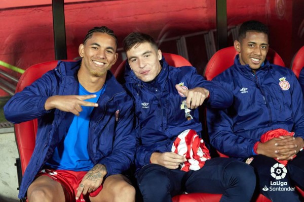 'Choco' Lozano vuelve a jugar con el Girona que rescató un empate