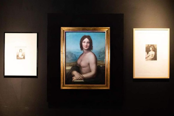 Exponen por primera vez 'un mechón de pelo' atribuido a Leonardo Da Vinci