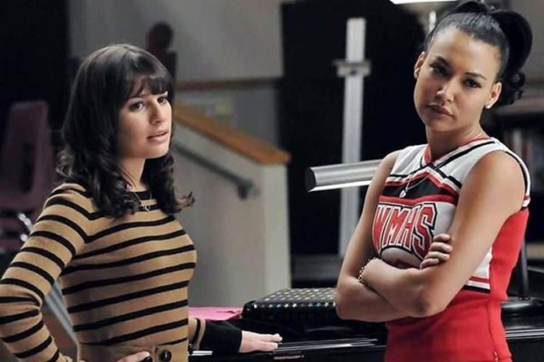 Lea Michele y Naya Rivera causan tensión en el set de Glee