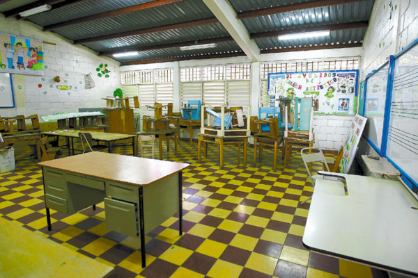 San Pedro Sula sí apoyó el inicio de clases