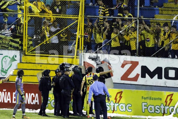 Real España fue castigado con dos juegos sin público