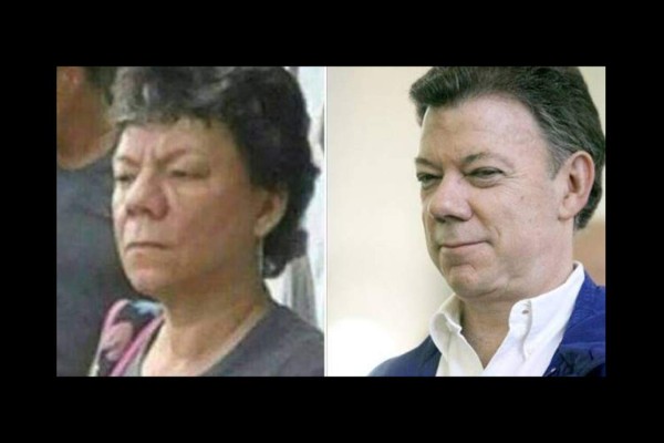 Encuentran la 'doble' del presidente colombiano Juan Manuel Santos&nbsp;&nbsp;